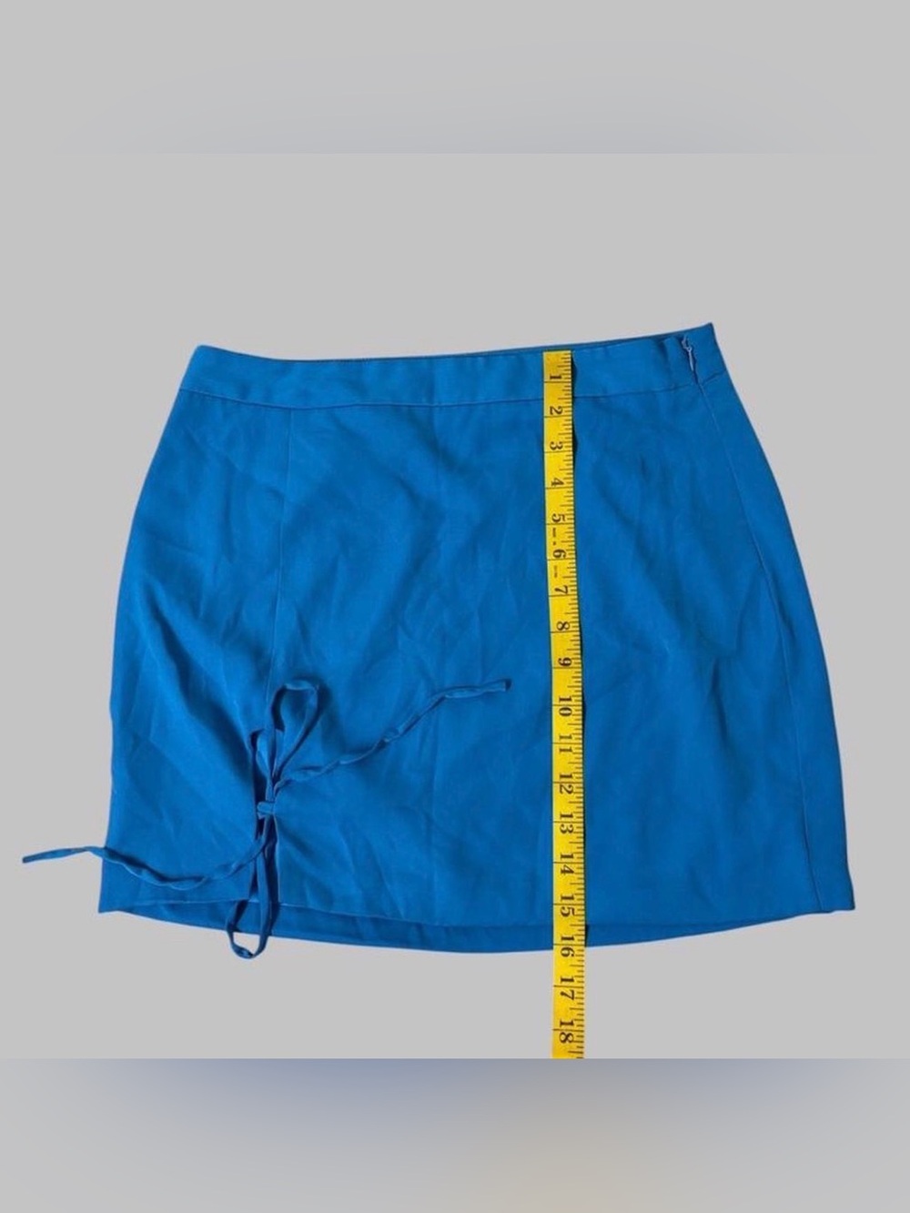 ACOA Bright Blue Two-Piece Skirt Set - Picture 6 of 7